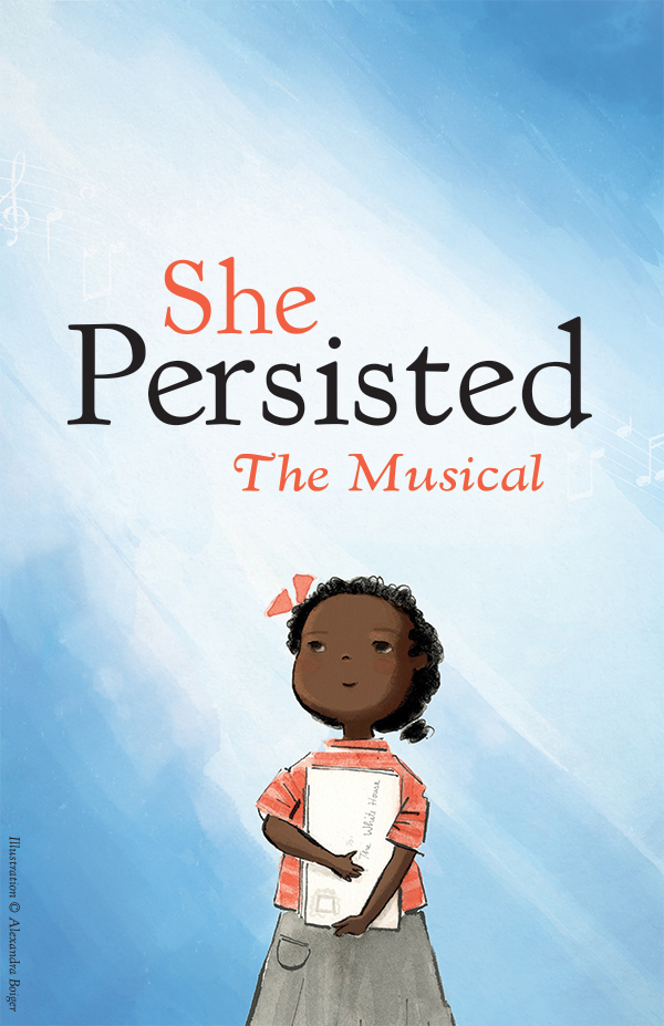 She Persisted the Musical Logo